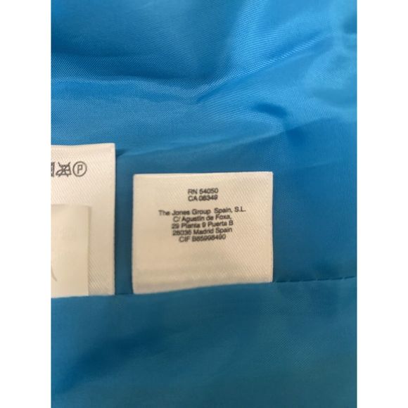 Evan Picone Blazer Women’s 10 Teal Blue Professional Suit Separates Jacket Lined - Picture 10 of 12